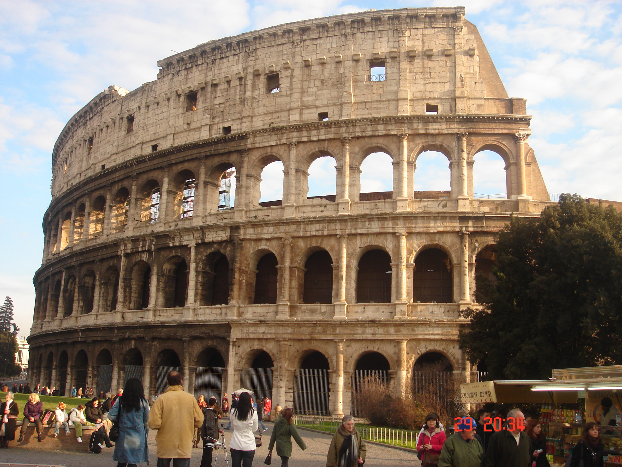 The Colosseum in Rome