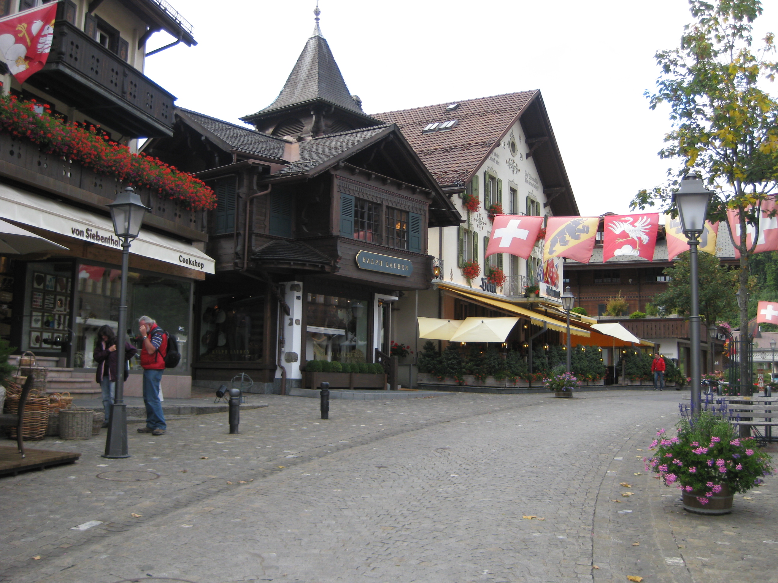 Gstaad town centre